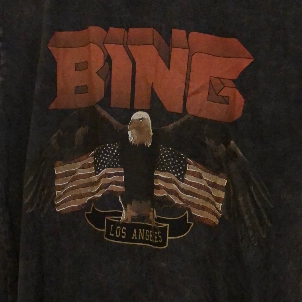 Anine Bing Vintage eagle tee